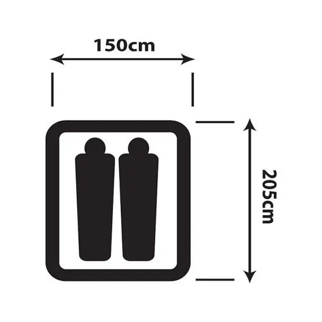 Σκηνή 2 Ατόμων OZTRAIL TASMAN 2 DOME TENT Μπλε 3