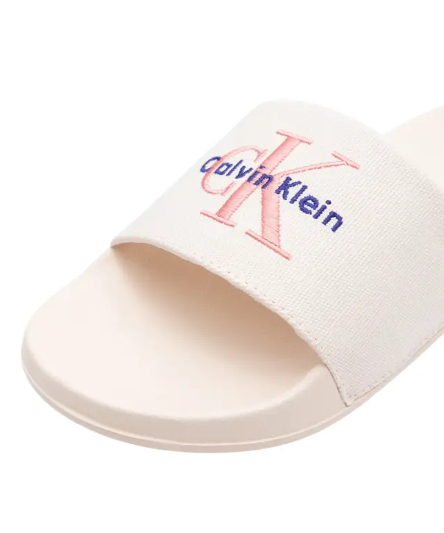 Calvin Klein – Γυναικείες Παντόφλες Ess Slides Cv HW0HW02956-AEF Ροζ Απαλό 3