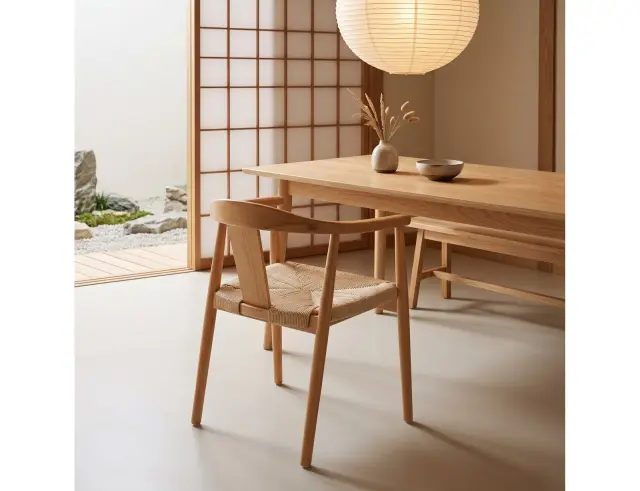 Καρέκλα Yamato Atmosphera με διαστάσεις 56x56x73cm - Wood 207335A