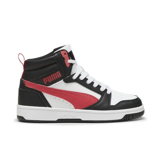 Puma Rebound V6 Mid (393831-16) - Μαύρο-Κόκκινο