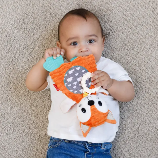 INFANTINO Go Gaga Cuddly Teether (Fox) 2