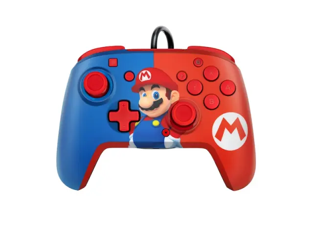 Nintendo Switch PDP Nintendo Switch Faceoff Deluxe Controller and Audio - Mario