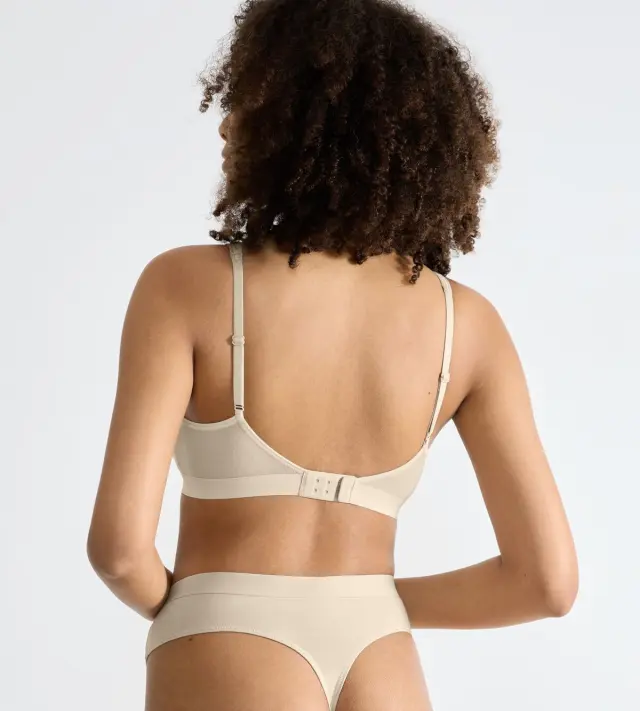 Sloggi Σουτιέν Ever Ease Soft Bra Χωρίς Μπανέλα Μπεζ της Άμμου 3