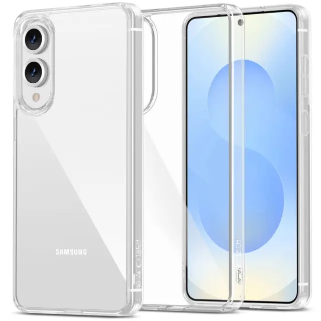 Tech-Protect Θήκη Κινητού Galaxy S25 Edge Flexair Hybrid Clear