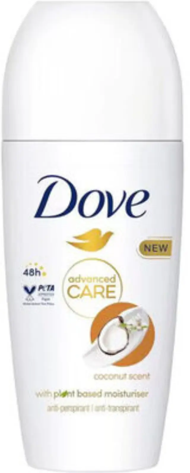 Dove Roll-On Advanced Care 48h Καρύδα 50ml