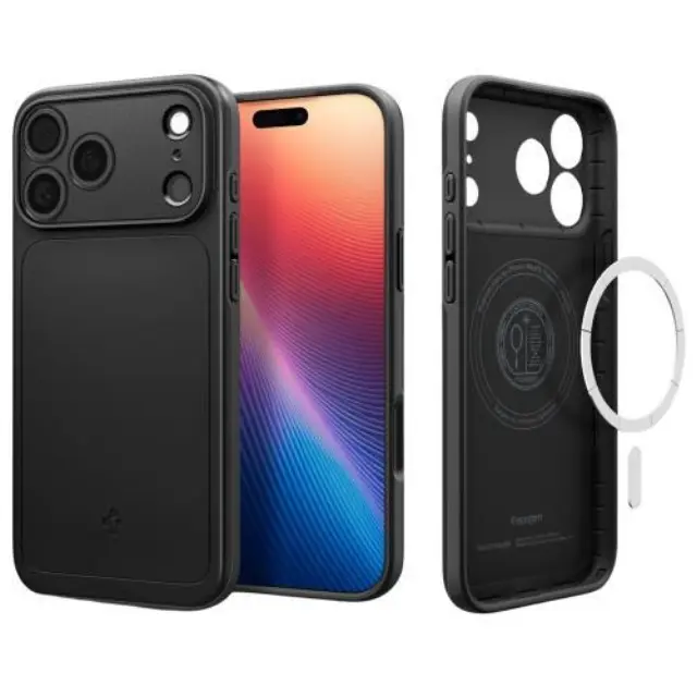 Θήκη Spigen Thin Fit Magsafe για Apple iPhone 17 Pro Max iPhone 18 Pro Max Μαύρη