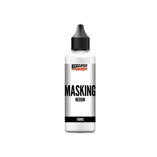 Masking medium για ύφασμα, 80ml, Pentart