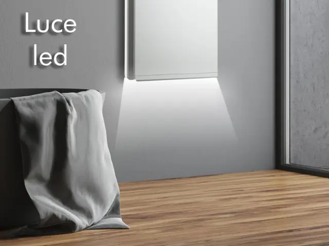 Radialight Icon WiFi 1000 Watt Λευκό - Κάθετο Ψηφιακό Σώμα Θέρμανσης 3
