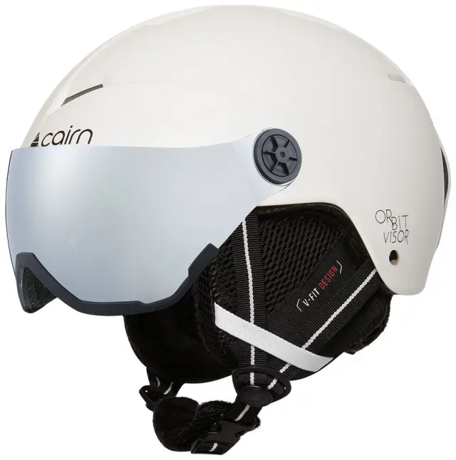 Κράνος Cairn Unisex Orbit Visor Mat White - 0606690-01 - 54/56