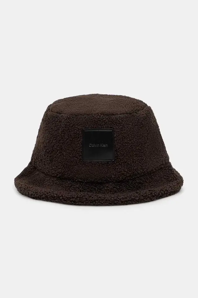 Calvin Klein Γυναικείο Καπέλο Bucket Καφέ
