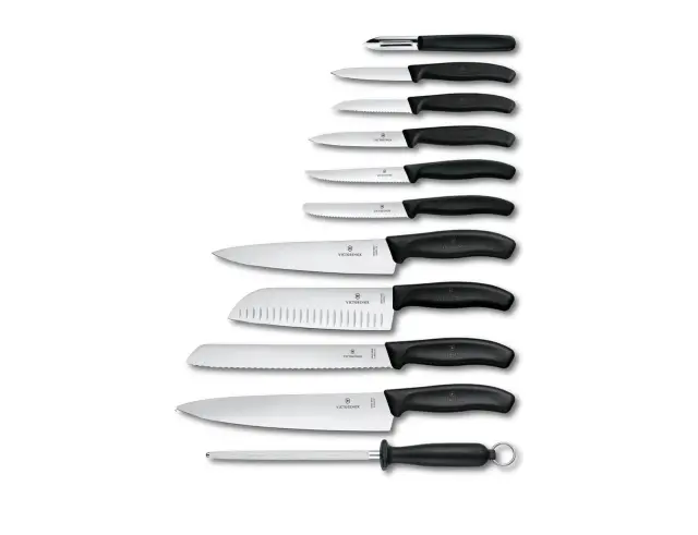 Σετ Βάση Μαχαιριών & Μαχαίρια Victorinox Swiss Classic 11 θέσεων με διαστάσεις 36.1x9x182cm 6.7153.11 2