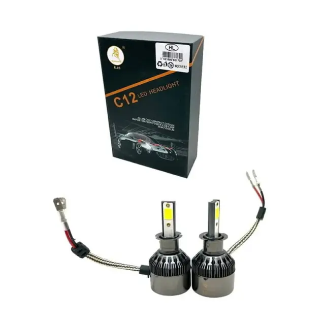 EJC Λάμπα αυτοκινήτου H3 6000Κ- C12 LED Headlight 5609