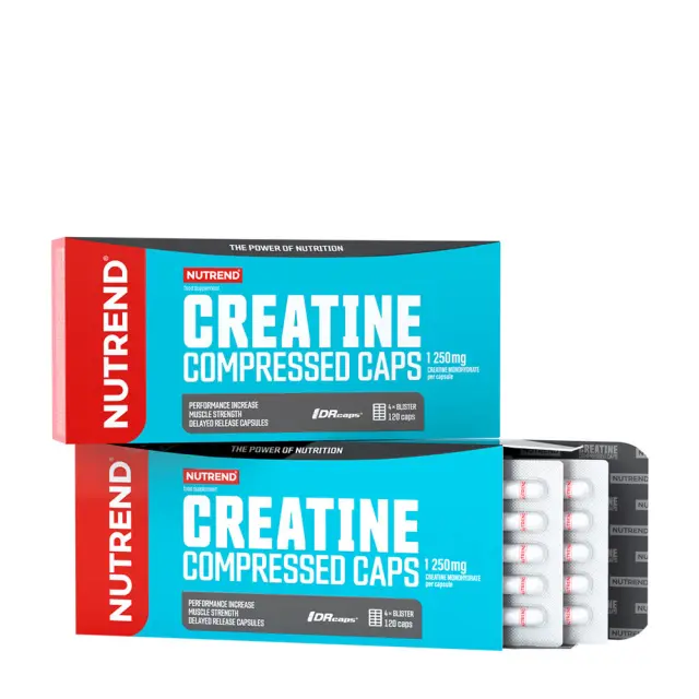 Nutrend Creatine Compressed Caps