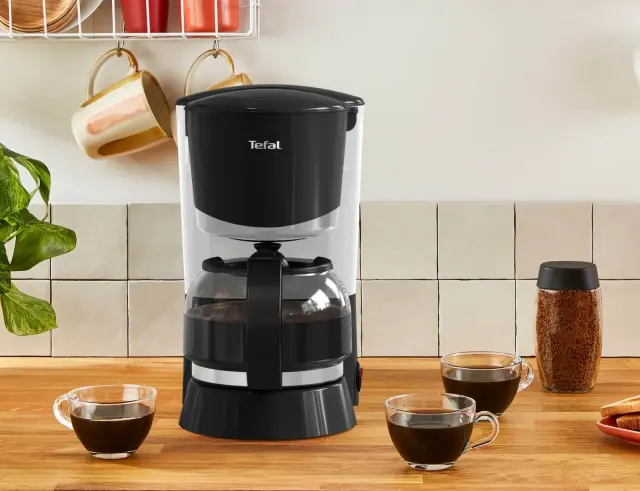 Καφετιέρα φίλτρου Tefal Vita CM1718 με ισχύ 870W και χωρητικότητα 1.25L - Black CM1718 3