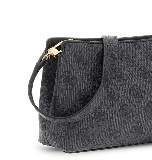 Τσάντα GUESS Katya Crossbody Top Zip HWSG9652120 Μαύρο 2