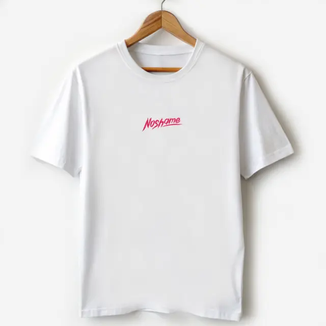T-shirt Noshame® Λευκό με τύπωμα - 112530 - XXL 2