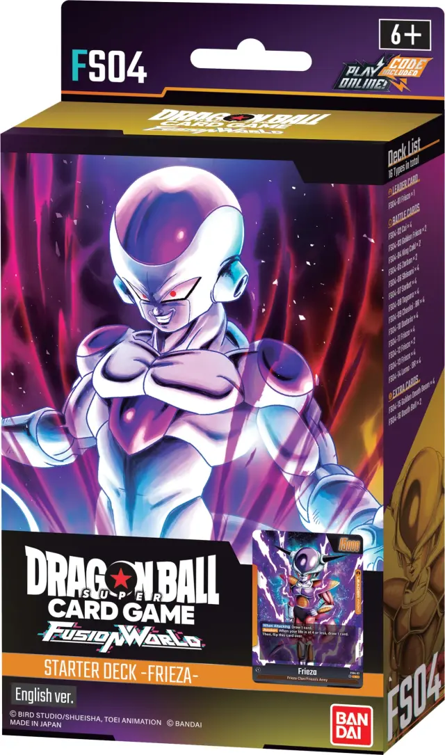 Dragon Ball Super Card Game Fusion World Starter Deck FS04 Eng