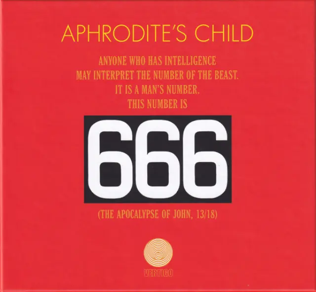 Aphrodite's Child - 666 (The Apocalypse Of John, 13/18) (CD,CD,Blu-ray,Box Set)