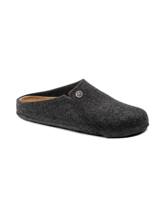 Birkenstock Παντόφλες Ανδρικό τσόχα Γκρί BIR/ZERMATT S 1014938 ANTHRAC 2