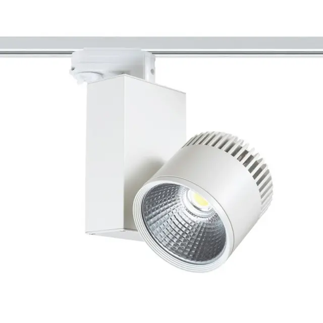 WHITE LED TRACK LIGHT 45W 3000K 4WIRES 36° 3200LM 230V Ra80 / BIENAL4530W4