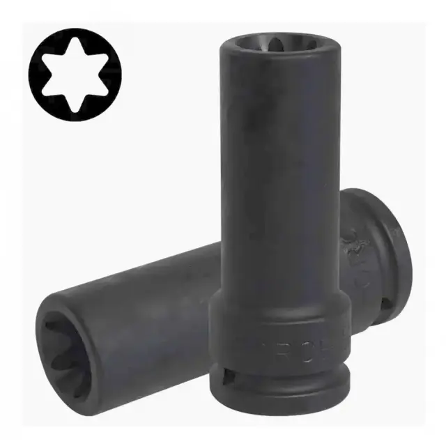 FORCE 46611024 Καρυδάκι 3/4" αέρος θηλυκό Torx E24 2