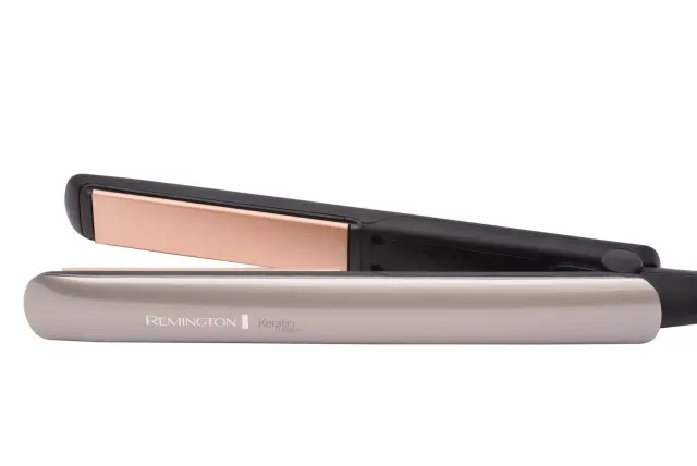 Remington Keratin Therapy Pro S8593 Πρέσα Μαλλιών με Κεραμικές Πλάκες Κερατίνης 110mm, Αισθητήρα Προστασίας Θερμότητας, 230°C + Turbo Boost – Ασημί 2