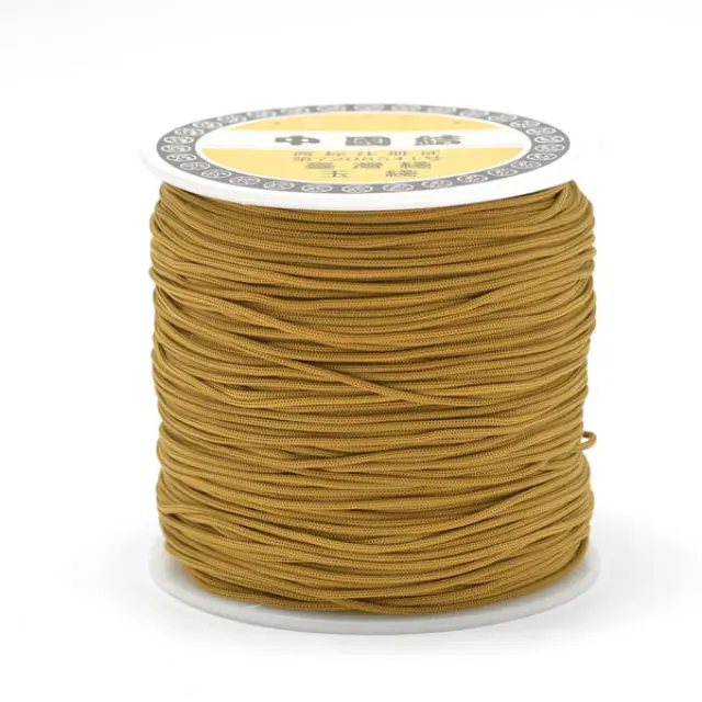 Κορδόνι Κοσμημάτων Ø0.80mm ~125m - Dark Golden Yellow