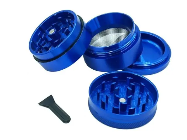 Elements Grinder Τρίφτης Μπλε Small 49mm Aluminium - 4 Parts 2