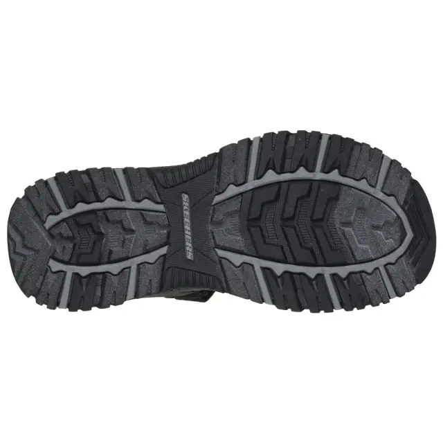Ανδρικά Ανατομικά Πέδιλα Skechers Rigdon 205139-BLK Μαύρα Μαύρο - 42 3