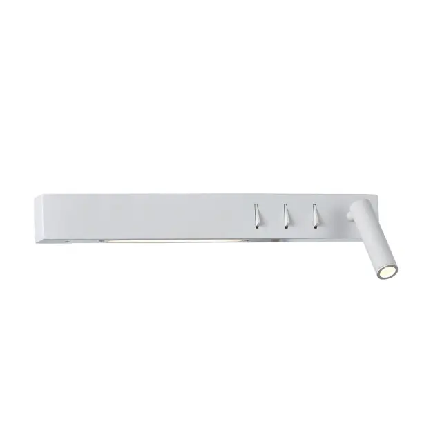 Olo 04231/W/W/40/R Φωτιστικό τοίχου led λευκό δεξί Άσπρο