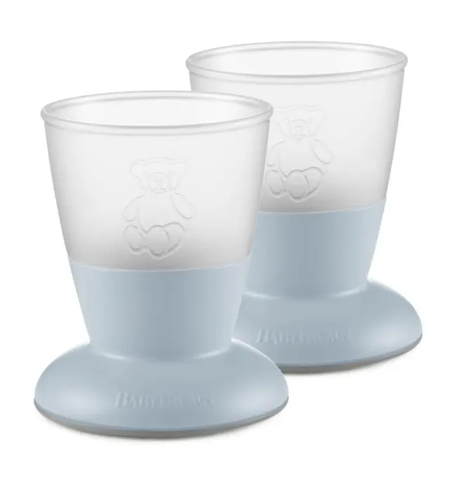 BABYBJÖRN Baby Cup, 2-pack Powder blue 7317680721679