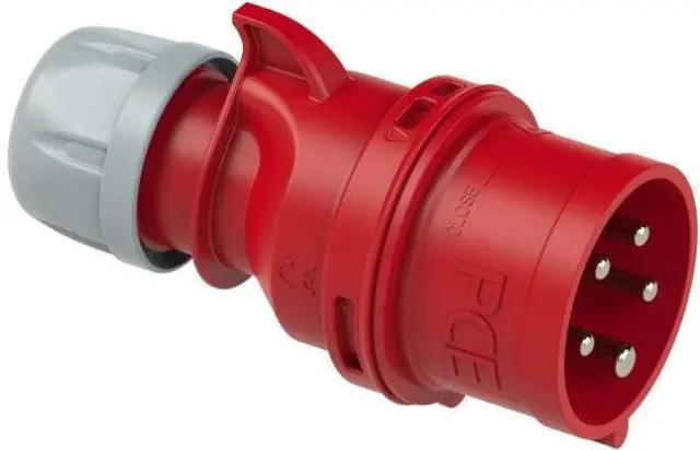 CEE-connector 16A 4p 6h IP44 SHARK TT