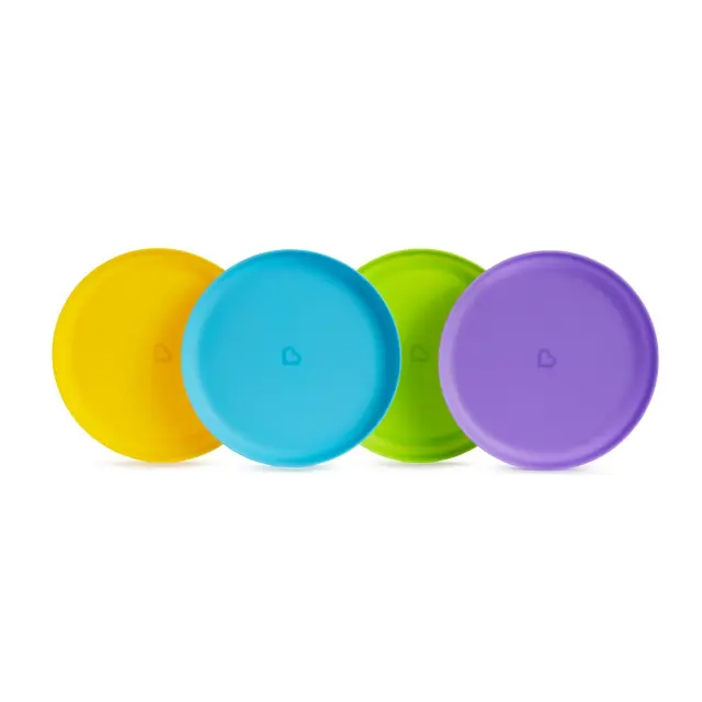 Munchkin Modern Multi Plates Σετ με Παιδικά Πιάτα 6m+, 4τεμ