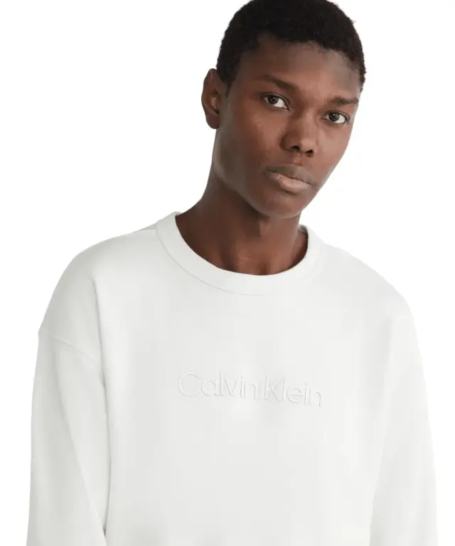 Calvin Klein - Ανδρικό Φούτερ Performance Essentials 00GMS3W302-DE0 Εκρού - L 3