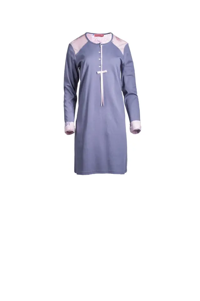 W594 - Type - NIGHTGOWN PURPLE LEAVES 3