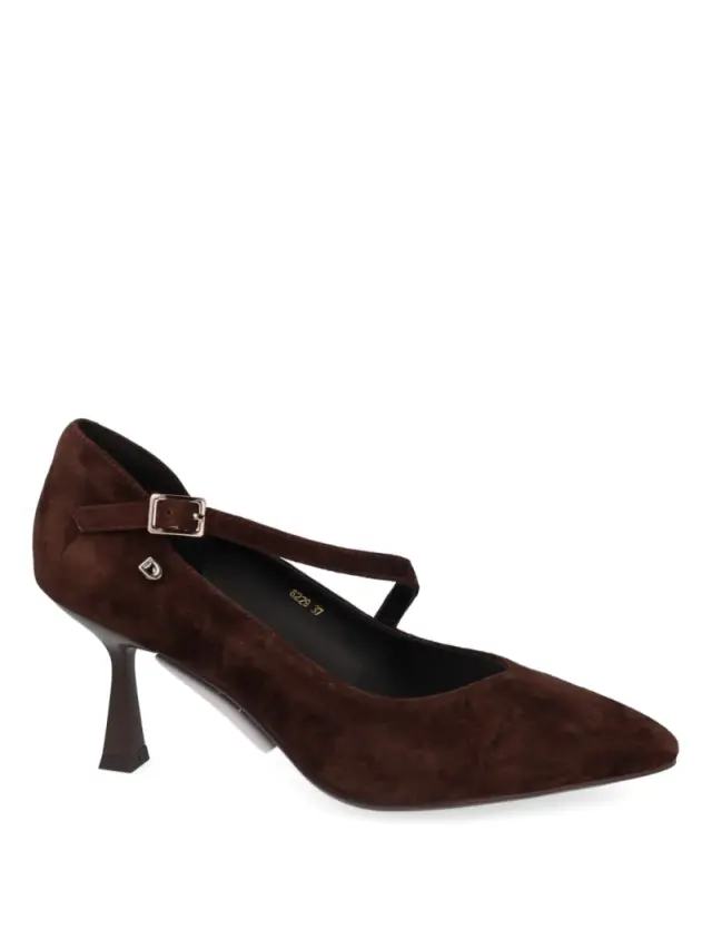 Donna Serena Γόβες Γυναικείο δέρμα Nubuck Καφέ DSE/096229 TDM - 41 3