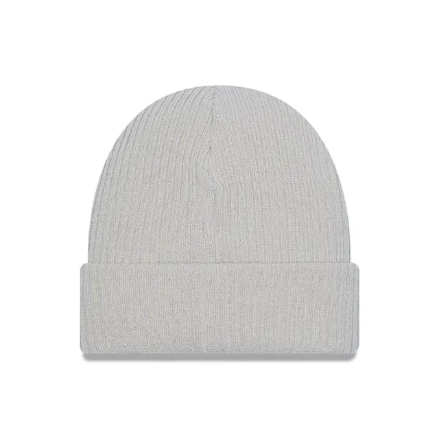 New Era Cuff Knit Beanie Hat Unisex Σκούφος Acrylic - Light Beige 60364340 2