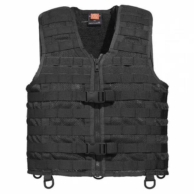 Pentagon Thorax Molle Vest-Γιλέκο για Τακτική-Υπηρεσιακή Χρήση - 01-Black-Μαύρο