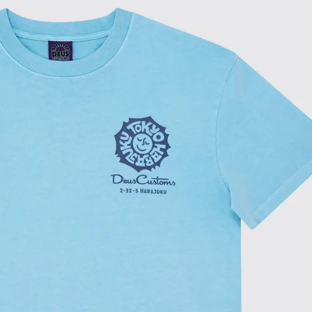TOKYO ADDRESS TEE ΜΠΛΟΥΖΑ - Bonnie Blue 3