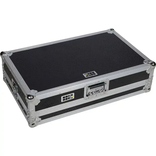 WALKASSE WMC-PRODJGRV6LTS Flight case Midi Controller Alphatheta® DDJ-GRV6 Silver (Laptop stand) 2