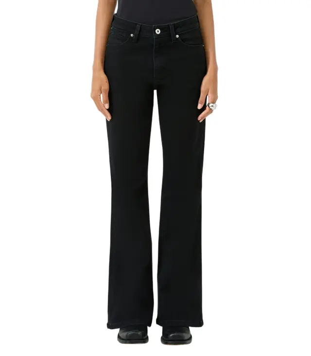 S'Oliver γυναικείο παντελόνι τζιν slim fit flare 2175427-2 2
