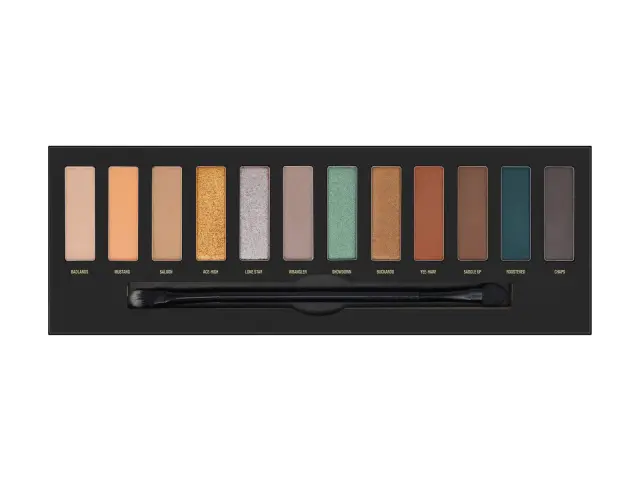W7 Howdy Eyeshadow Palette Παλέτα σκιών σε στερεή μορφή 12 χρώματα 2