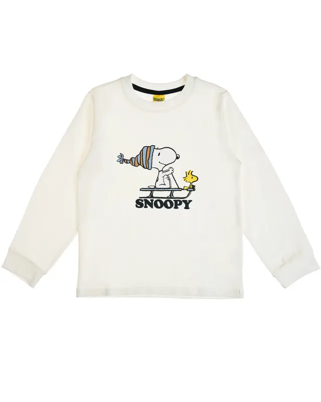 Πιτζάμα Snoopy με ανάγλυφα γράμματα 2