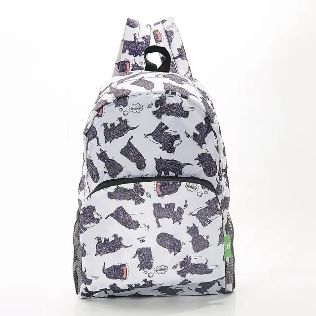 Eco Chic Αναδιπλούμενο Σακίδιο Πλάτης / Recycled Foldable Backpack (10 σχέδια) Scotty 2