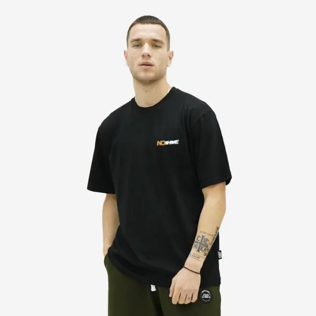 T-shirt Noshame® Μαύρο Oversized - 122550 - XXL 2