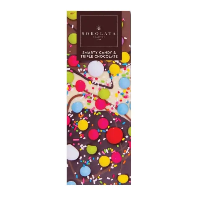 Agapitos Smarty Candy Milk Chocolate 55gr