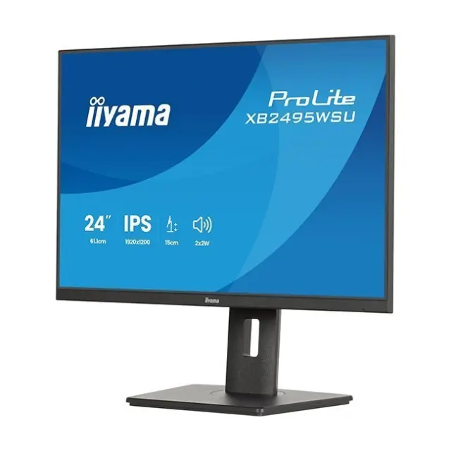 IIYAMA Monitor 24" ProLite XB2495WSU IPS FHD Black (XB2495WSU-B1) 2