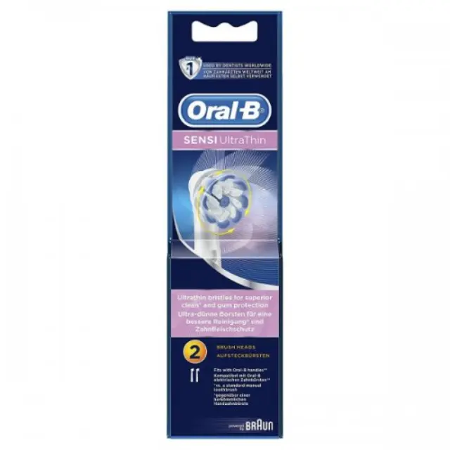 Oral B Braun Ανταλλακτικά Sensi Ultra Thin (Ανταλλακτικ 2