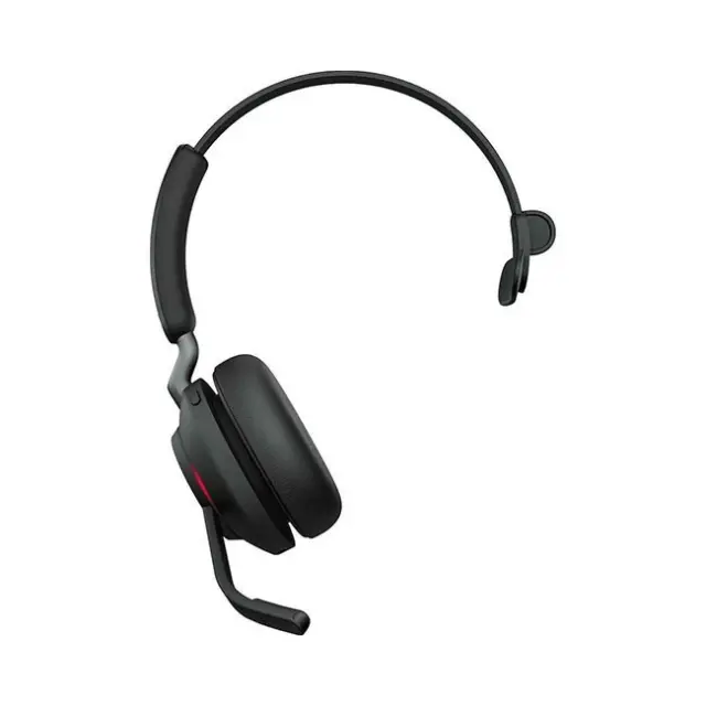Jabra Headset Evolve2 65 Mono UC With Charging Stand Link 380a Black (26599-889-999)