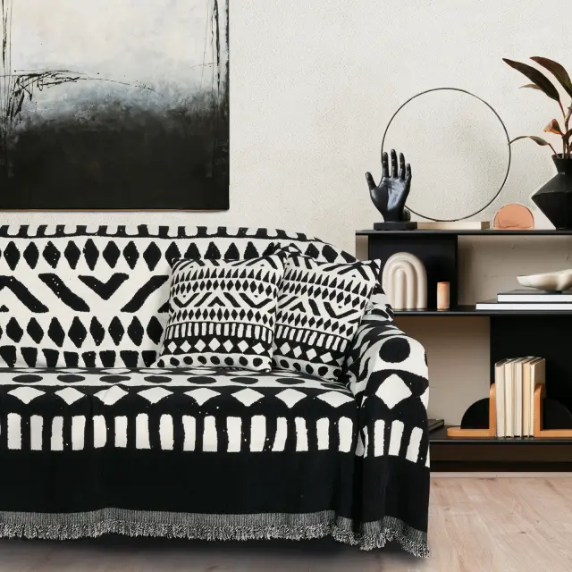 Das Home Ριχταρι 180Χ300 0277 Black - Cream Black - Cream 3